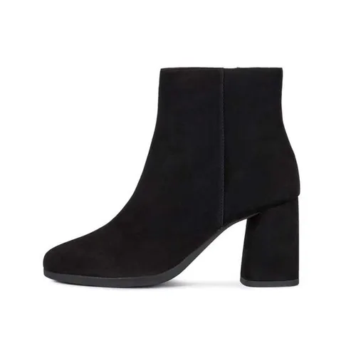 Giày Boot Nữ Geox D Calinda M. B - Goat Suede Màu Đen Size 39