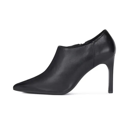 Giày Boot Nữ Geox D Faviola A - Nappa Goat Lea Màu Đen Size 37