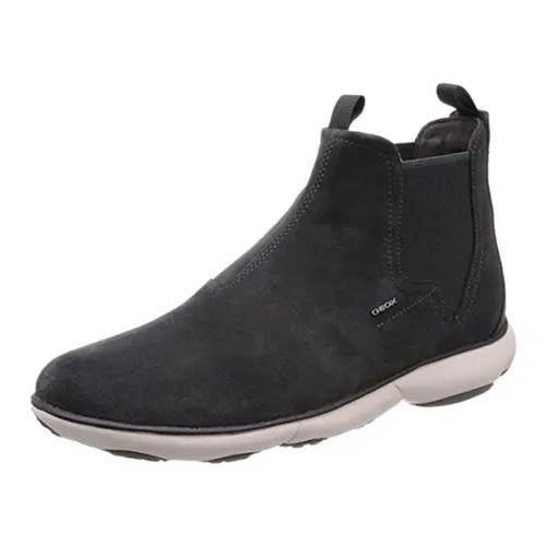 Giày Boots Nam Geox U NEBULA A SUEDE Màu Đen Size 43