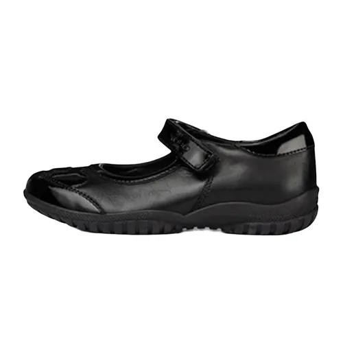 Giày Búp Bê Bé Gái Geox J SHADOW B SMO.LEA+SYN.PAT Màu Đen Size 32