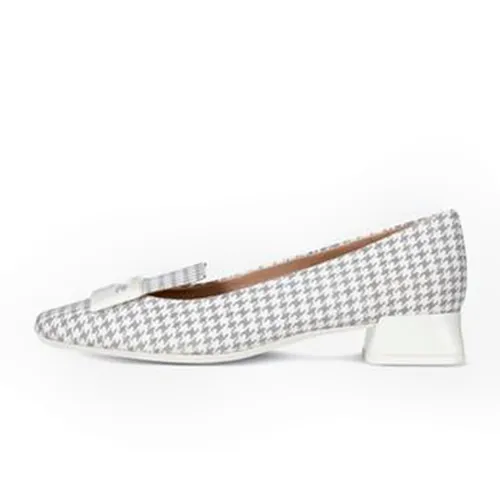 Giày - Giày Búp Bê Nữ Geox D Vivyanne Bala In Họa Tiết Màu Trắng Size 35 - Vua Hàng Hiệu