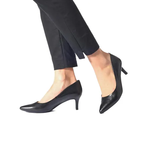Giày Cao Gót Geox D ELINA C NAPPA GOAT LEA Màu Đen Size 39