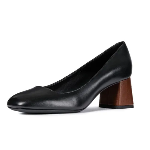 Giày Cao Gót Geox D SEYLA G NAPPA Màu Đen Size 37