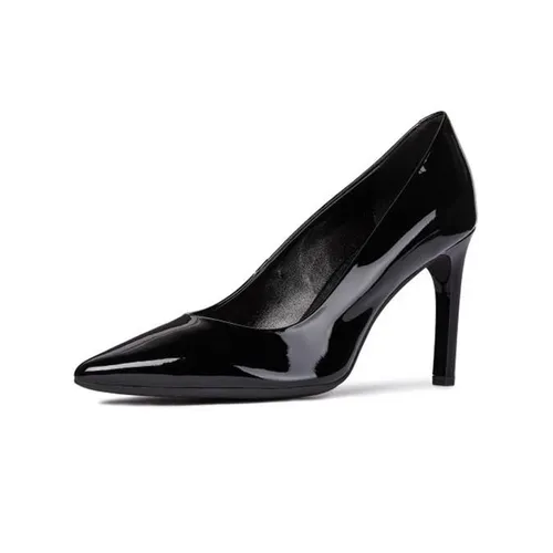 Giày Cao Gót Nữ Geox D FAVIOLA C PAT.LEA Màu Đen Size 39