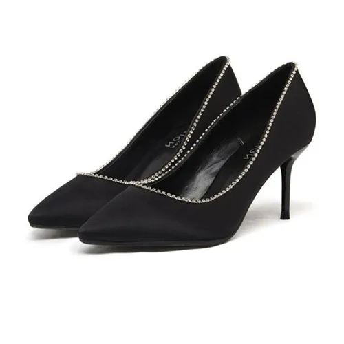 Giày Cao Gót Nữ Pazzion 5590-B9 Màu Đen Size 35 - Giày - Vua Hàng Hiệu