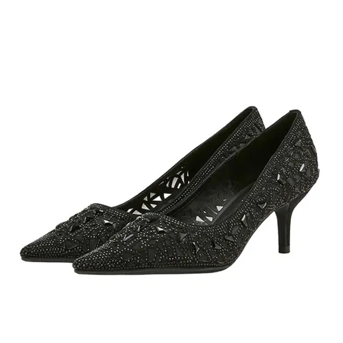 Giày Cao Gót Pazzion 5619-12 - BLACK - 37 Màu Đen