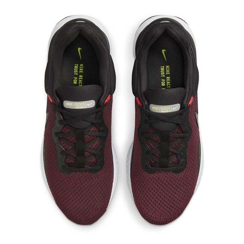 Giày Chạy Bộ Nam Nike React Miler 3 Road Running Shoes In Black DD0490-003 Màu Đỏ-4