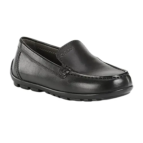 Giày Cho Bé Trai Geox J NEW FAST B. B SMO.LEA Màu Đen Size 36