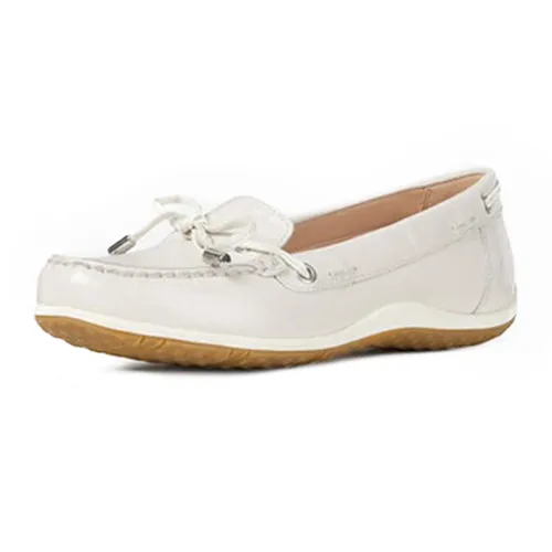 Giày Cho Nữ Geox Vega Moc B D92DNB Màu Trắng Size 38