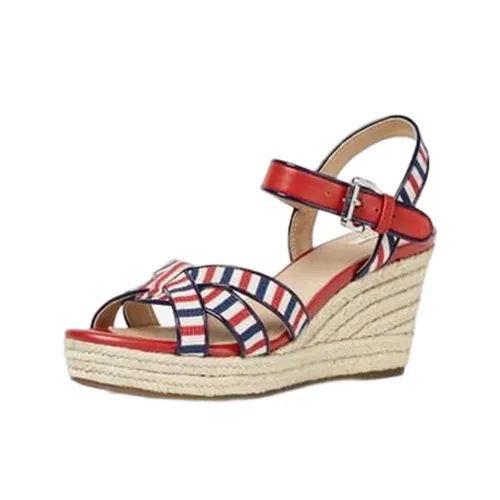 Giày Đế Xuồng Geox D SOLEIL B TEXT+SYNT.LEA Kẻ Phối Màu Size 39