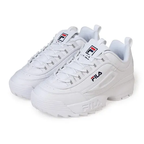 Giày - Giày Fila Unisex Disruptor 2 All White Size 36.5 - Vua Hàng Hiệu