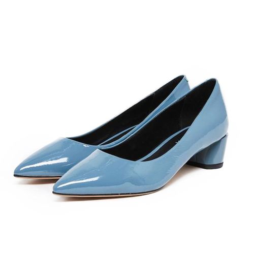 Giày Gót Thấp Nữ Pazzion 1809-1 - BLUE - 36 Màu Xanh Blue