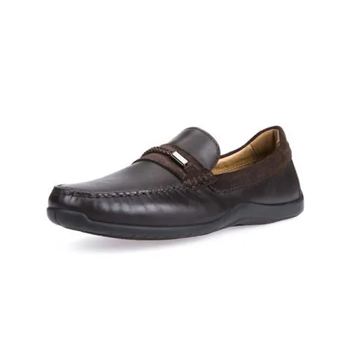 Giày Geox Nam Giày lười - Giày Lười Nam Geox U XENSE MOX C Màu Nâu - Size 43 - Vua Hàng Hiệu