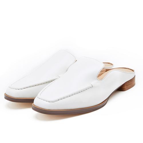 Giày Mulesl Nữ Pazzion 6352-8 - White - Màu Trắng Size 37