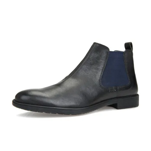 Giày Nam Geox U JAYLON A SMO.LEA Màu Đen Size 40