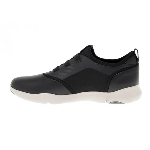 Giày Nam Geox U NEBULA S B NAPPA+TEXTILE Màu Đen Size 42