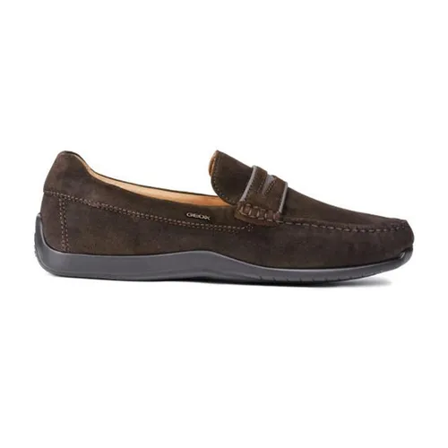 Giày Nam Geox U XENSE MOX A SUE+PRIN.SUEDE Màu Nâu Size 40