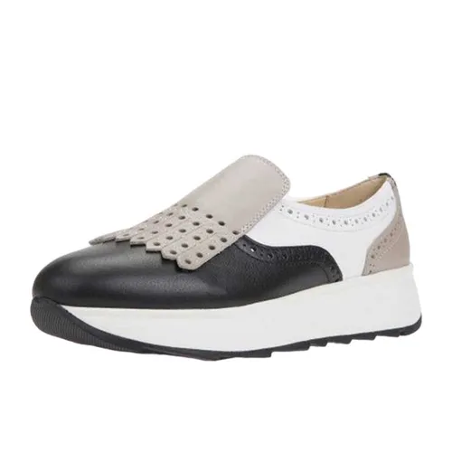Giày Slip On Nữ Geox D GENDRY B NAPPA Phối Màu Size 35