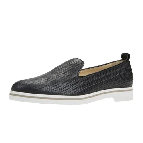 Giày Slip On Nữ Geox D JANALEE H WO.PR.BUF+PRL.SY Màu Đen Size 36