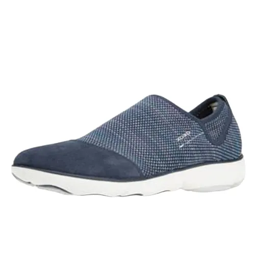 Giày Slip On Nữ Geox D NEBULA B Màu Xanh Navy Size 36
