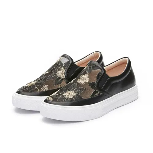 Giày Slip On Nữ Pazzion 5012-6 Màu Đen Size 36