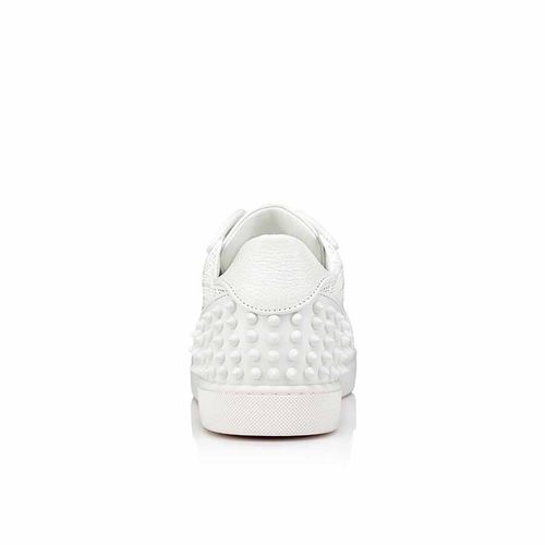 Giày Sneaker Nam Christian Louboutin Full White With Signature Spikes 1230693W011 Màu Trắng-2