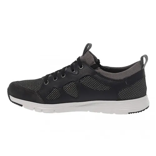 Giày Sneaker Nam Geox U SNAPISH B MESH+TUMB.LEA Màu Đen Size 39
