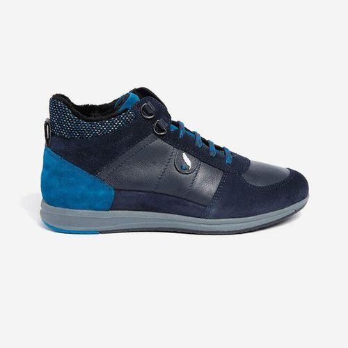 Giày Sneakers Geox D AVERY A SUEDE+SMOOTH LEA Màu Xanh Navy Size 39-2