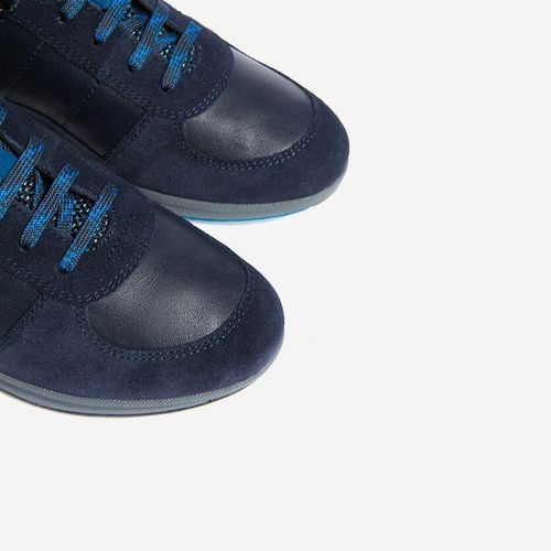 Giày Sneakers Geox D AVERY A SUEDE+SMOOTH LEA Màu Xanh Navy Size 39-5