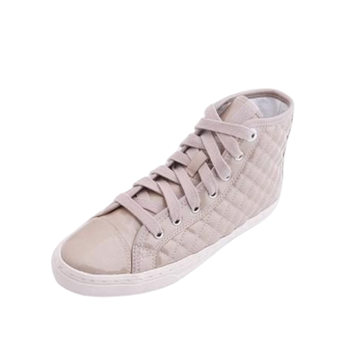 Giày Sneakers Geox D NEW CLUB A PEARL.SYNT.PAT Màu Be Size 36-1