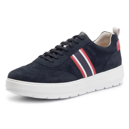 Giày Sneakers Nam Geox U KAULA D SUEDE+SYNT.LEA Màu Xanh Navy Size 40