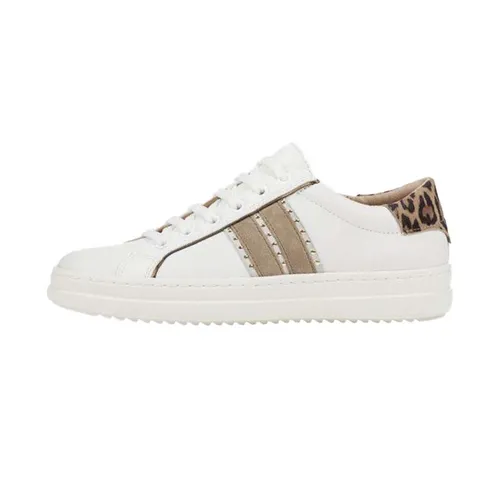 Giày Sneakers Nữ Geox D Pontoise D - Nappa+Metal.Syn Màu Trắng Size 35 - Giày - Vua Hàng Hiệu