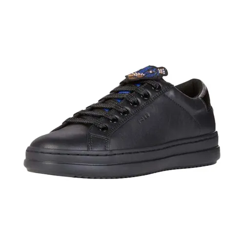 Giày Sneakers Nữ Geox D Pontoise E - Nappa Màu Đen Size 38
