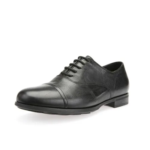 Giày Tây Geox U BESMINGTON B Màu Đen Cột Dây - Size 44