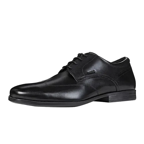 Giày Geox Nam Giày tây - Giày Tây Nam Geox U CALGARY C SMO.LEA Màu Đen Size 44 - Vua Hàng Hiệu