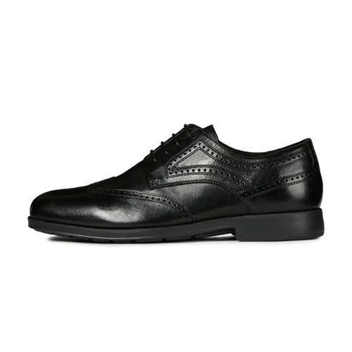 Giày Tây Nam Geox U HILSTONE 2FIT A SMO.LEA Màu Đen Size 40