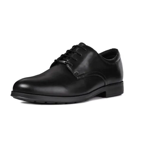 Giày Tây Nam Geox U Hilstone W.Np Abx A - Sm.Lea Màu Đen Size 44