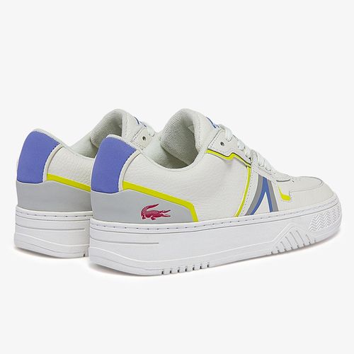 Giày Thể Thao Lacoste L001 Leather Popped Heel Trainers Phối Màu Size 36-3