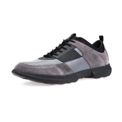 Giày Thể Thao Nam Geox U Traccia B Màu Ghi Đen Size 44