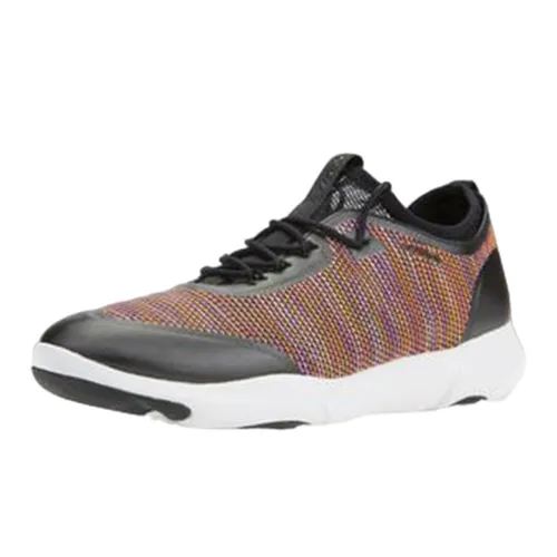 Giày Thể Thao Nữ Geox D NEBULA X A Màu Đen Phối Họa Tiết Size 35