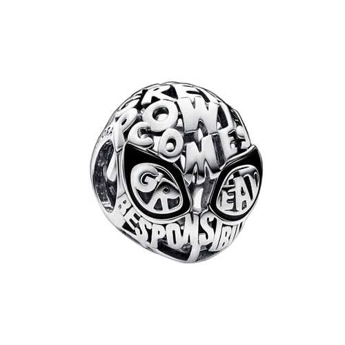Hạt Vòng Charm Nữ Pandora Marvel Spider-Man Mask 792351C01 Màu Bạc - Trang sức - Vua Hàng Hiệu