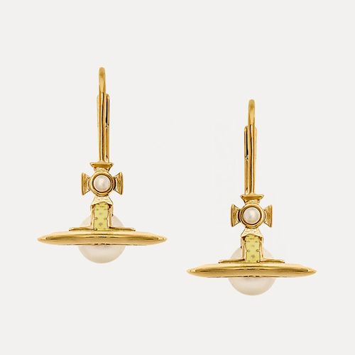 Khuyên Tai Nữ Vivienne Westwood Simonetta Earrings 6202011502R447R447 Màu Vàng-2