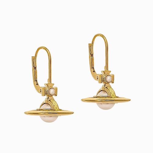 Khuyên Tai Nữ Vivienne Westwood Simonetta Earrings 6202011502R447R447 Màu Vàng-3