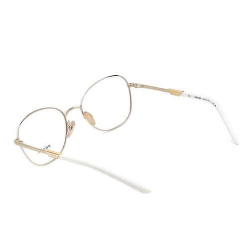 Kính Mắt Cận Prada Eyeglasses VPR64Y Màu Vàng Gold - Trắng-4