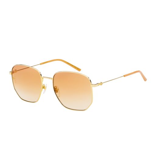Kính Mát Gucci Sunglasses GG0396S 003 56 Màu Vàng Cam-1