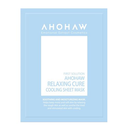 Mặt Nạ Giấy Làm Dịu Da Ahohwa Relaxing Cure Cooling Sheet Mask 30ml ( 1 miếng)