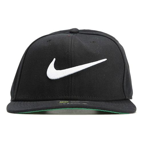 Mũ Nam Nike Logo Black Baseball Cap 'Black White' 639534-011 Màu Đen