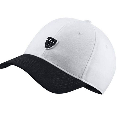 Mũ Nike Heritage 86 White/Black Adjustable Golf Hat/Cap - 932382-100 Màu Đen Trắng