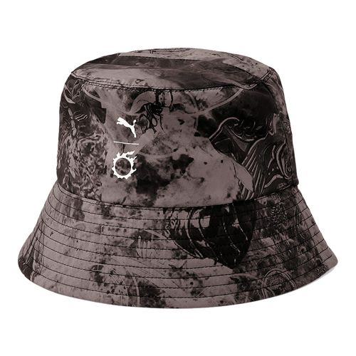 Mũ Puma X Final Fantasy Xiv Bucket Hat 024509_01 Đội Hai Mặt Màu Đen Xám