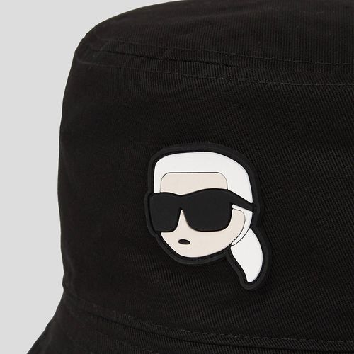 Mũ Karl Lagerfeld  K/Ikonik Reversible Bucket Hat 230M340499800 Hai Mặt Đảo Ngược Màu Đen Trắng-6